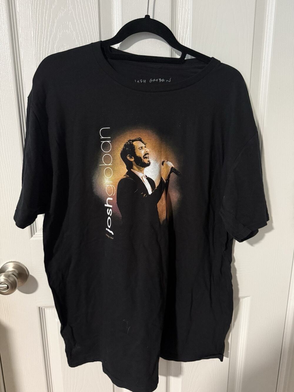 Josh Groban - “Harmony Tour” With Preservation Jazz Band - Black Shirt - XL